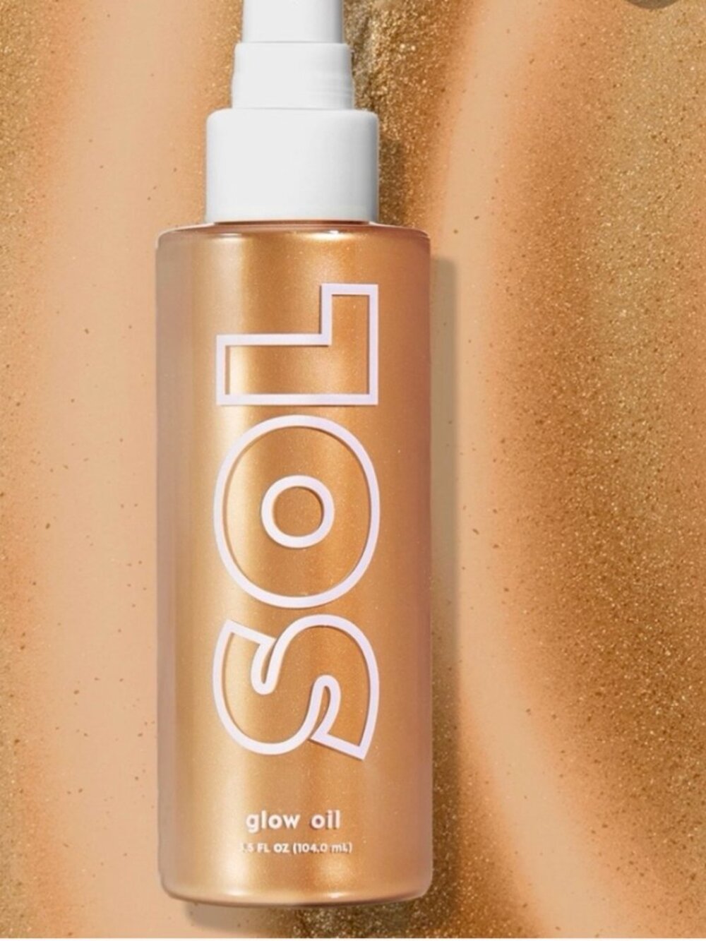 ColourPop SOL Body Glow Oil in WARM GOLD Nib